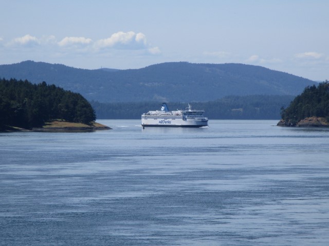 De veerboot naar Vancouver Island